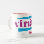 Tasse 2 Couleurs Pourpre de Vierge (Devant gauche)