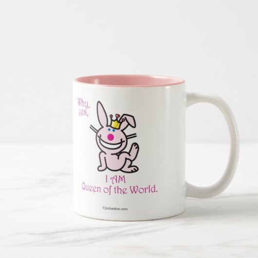 Tasse 2 Couleurs Pourquoi oui (Droit)