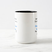 Tasse 2 Couleurs Poursuivant la variable insaisissable X passionné (Centre)
