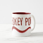 Tasse 2 Couleurs "Poussée de Pokey de Pokey " (Devant droit)