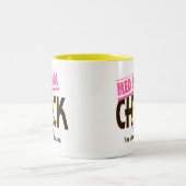 Tasse 2 Couleurs Poussin 3 d'école de Med (Centre)