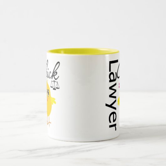 Tasse 2 Couleurs Poussin d'avocat (Centre)