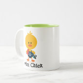 Tasse 2 Couleurs Poussin de bain (Devant gauche)