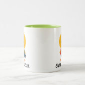 Tasse 2 Couleurs Poussin de bain (Centre)