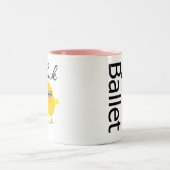 Tasse 2 Couleurs Poussin de ballet (Centre)