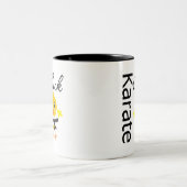 Tasse 2 Couleurs Poussin de karaté (Centre)