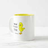 Tasse 2 Couleurs Poussin de la TA (Devant gauche)