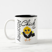 Tasse 2 Couleurs Poussin v2 de mandataire (Gauche)