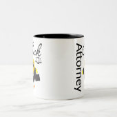 Tasse 2 Couleurs Poussin v2 de mandataire (Centre)