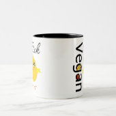 Tasse 2 Couleurs Poussin végétalien (Centre)