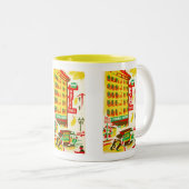 Tasse 2 Couleurs Powell Hotel San Francisco (Devant droit)