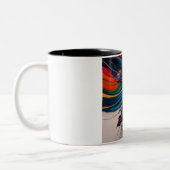 Tasse 2 Couleurs "Power Brew : Superhuman Edition" (Gauche)