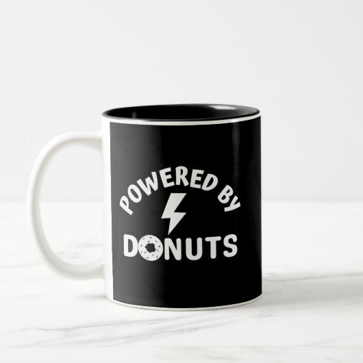 Tasse 2 Couleurs powered by donuts (Gauche)