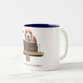 Tasse 2 Couleurs Pracher de chien (Devant droit)