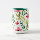 Tasse 2 Couleurs Prairie de fleurs sauvages (Centre)