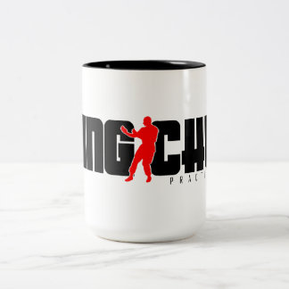 Tasse 2 Couleurs Praticien de Wing Chun