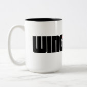 Tasse 2 Couleurs Praticien de Wing Chun (Gauche)