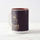 Tasse 2 Couleurs Pratt institute (Devant gauche)