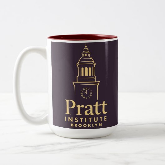 Tasse 2 Couleurs Pratt institute (Gauche)