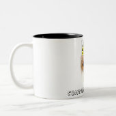 Tasse 2 Couleurs Précaution : Contient la caféine (Gauche)