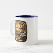 Tasse 2 Couleurs Pregnancy Announcement Gift for Uncle (Devant gauche)