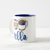 Tasse 2 Couleurs Premier Café Puis Cello Music Lover (Devant gauche)