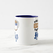 Tasse 2 Couleurs Premier Café Puis Harp Music Lover (Centre)