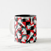 Tasse 2 Couleurs Premier déplacement des échecs (Devant gauche)
