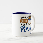 Tasse 2 Couleurs Premier mélomane de piano de café puis (Devant droit)