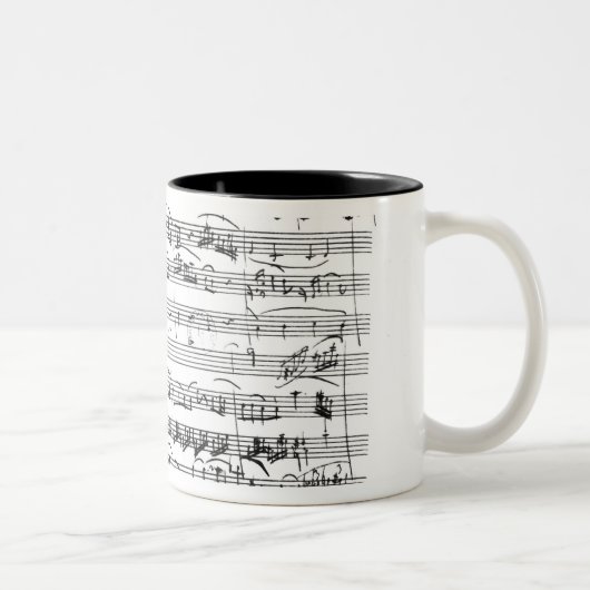 Tasse 2 Couleurs Première de Sonate pour le violon et le clavecin (Droit)