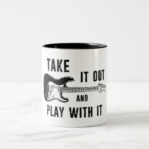 Tasse 2 Couleurs Prends-Le Et Joue Avec Lui Guitare