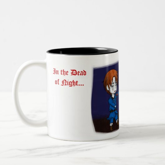 Tasse 2 Couleurs Prenez garde des nations de marche (Gauche)