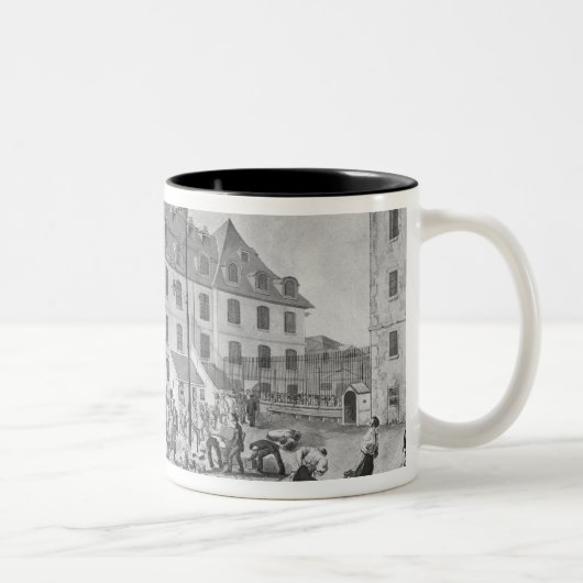 Tasse 2 Couleurs Préparation de shackling des convicts (Droit)