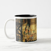 Tasse 2 Couleurs Préparation du paysage dans un théâtre (Gauche)