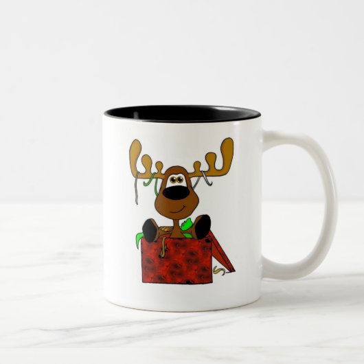 Tasse 2 Couleurs Présent de Smooshy (Droit)