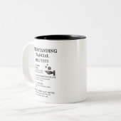 Tasse 2 Couleurs Présentation des analystes financiers (Devant gauche)