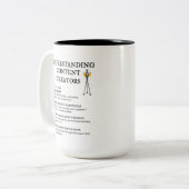 Tasse 2 Couleurs Présentation des créateurs de contenu (Devant gauche)