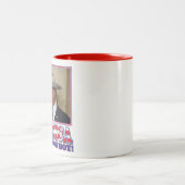Tasse 2 Couleurs Président Trump American Cowboy (Centre)