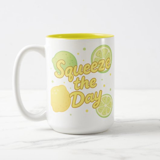 Tasse 2 Couleurs Presser le jour  (Gauche)