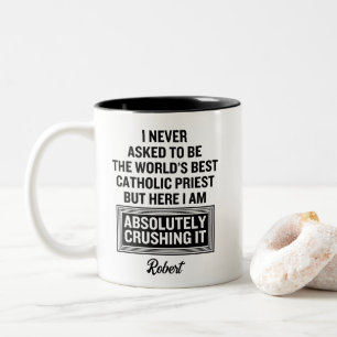 Tasse 2 Couleurs Prêtre catholique