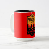 Tasse 2 Couleurs Prévention des incendies (Devant gauche)