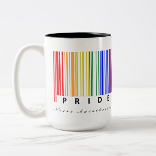 Tasse 2 Couleurs Pride LGBTQ - Soins de santé personnalisables