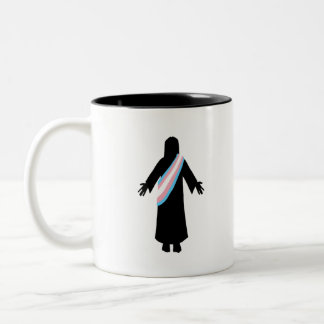 Tasse 2 Couleurs PrideJesus TransFlag