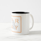 TASSE 2 COULEURS PRIER (Devant droit)