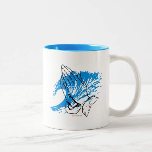 TASSE 2 COULEURS PRIER POUR LE SURF (Droit)