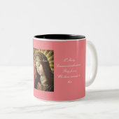 Tasse 2 Couleurs Prière de médaille miraculeuse (Devant droit)