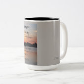 TASSE 2 COULEURS PRIÈRE DE SÉRÉNITÉ (Devant droit)