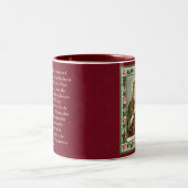 Tasse 2 Couleurs Prière des martyrs catholiques de Sainte-Philomène (Centre)