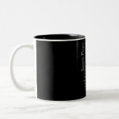 Tasse 2 Couleurs Prière Sérénité Jésus Croix (Gauche)