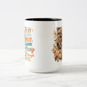 Tasse 2 Couleurs Priez... (Centre)